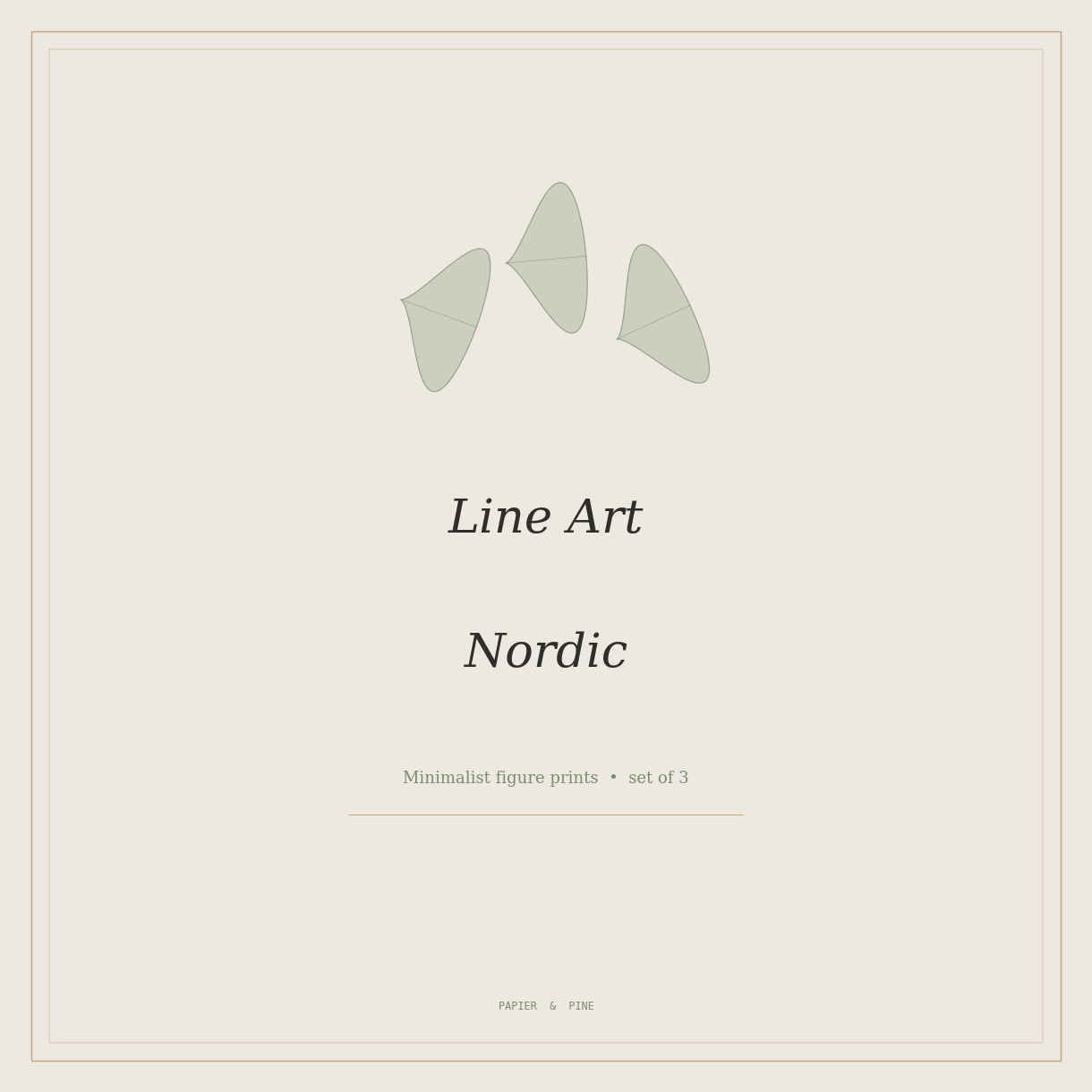 Nordic Line Art (Set of 3)